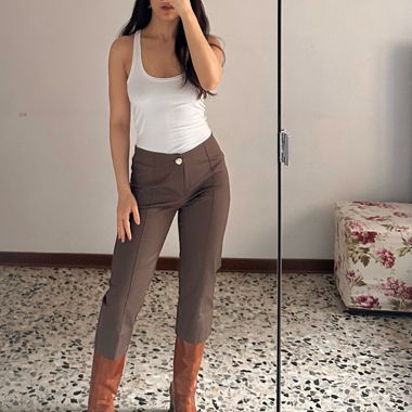 Braune Caprihose - Neu ohne Etikett