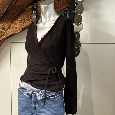 CASHMERE WICKELTOP