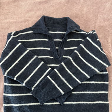 Striped Knit Sweater