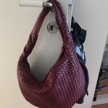 Borsa a mano Burgundy