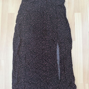Patterned Maxi Skirt