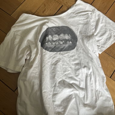 T-shirt grafico bianco