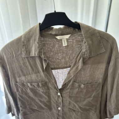 Bluse aus Leinen