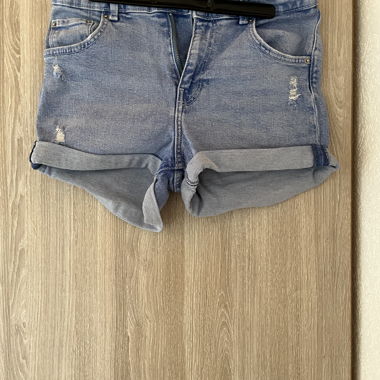 Light Blue Jean Shorts