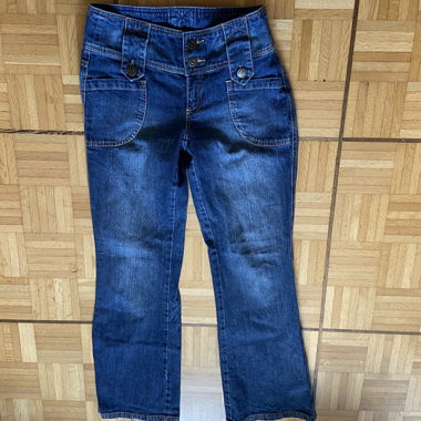 jeans taille basse