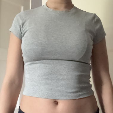 Grey Uniqlo T-Shirt S