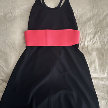 Armani black dress with belt