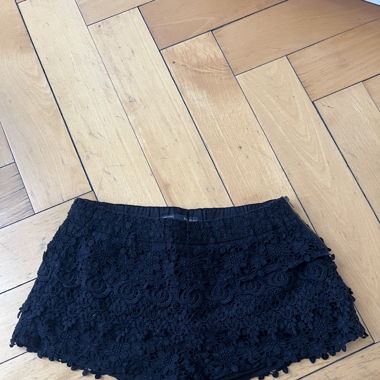Black Short with Detail