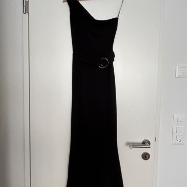 Black One-Shoulder Dress