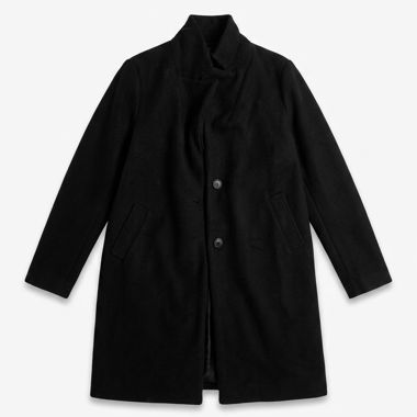 Cappotto lungo nero