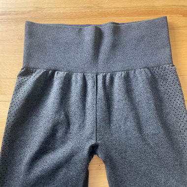 Graue Sportleggings S