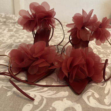 Talons Fleuri rouge 