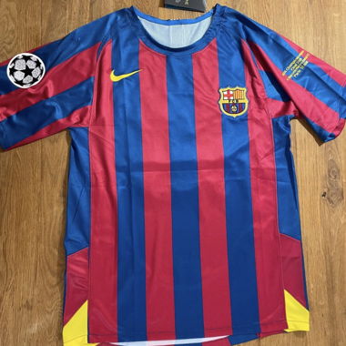 Maillot du FC Barcelone Ronaldinho (2005/06) M