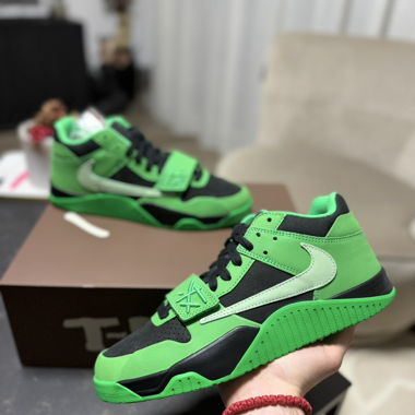 Jordan CJ1 T-Rexx Travis Scott Green Spark