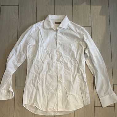 Conbipel white long-sleeve shirt