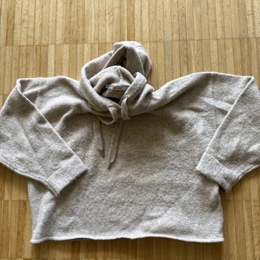 Felpa beige per bambini