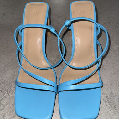 Sandali blu H&M