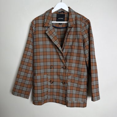 Blazer a quadri Monki
