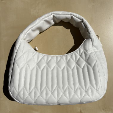 Weisse Handtasche