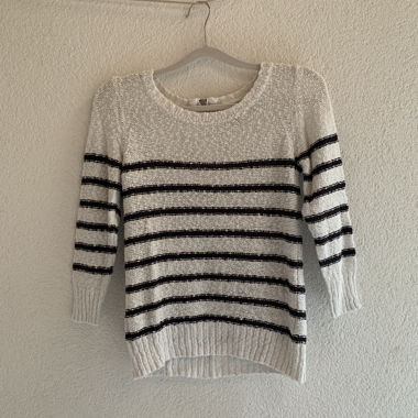 Striped Knit Sweater