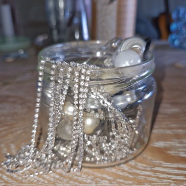 Mystery Schmuckglas - Strass und Glanz