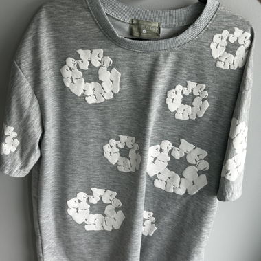 T-shirt Denim Tears gris