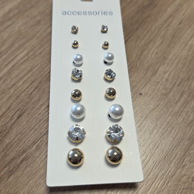 Pearl Earring Set
