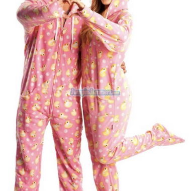 Pyjama grenouilles rose one piece