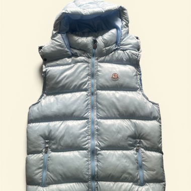 Gilet giacca blu Moncler