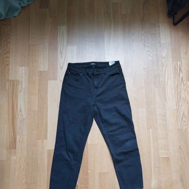 Mom Jeans, schwarz