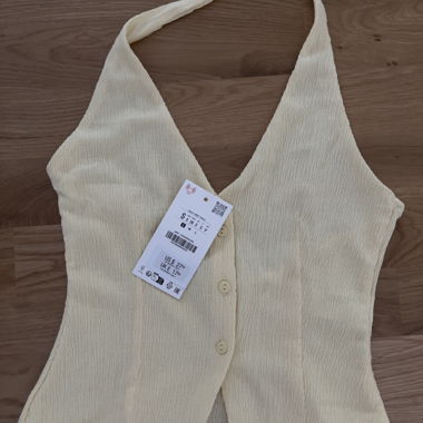 Zara Top gelb