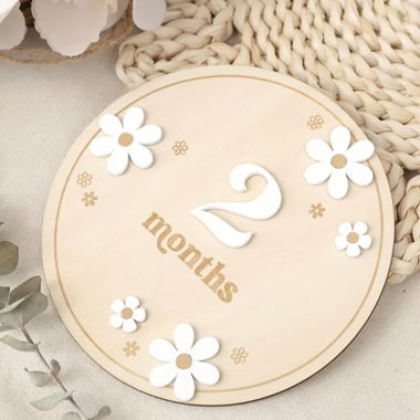 Birthday sign 2 months