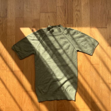 vintage green top