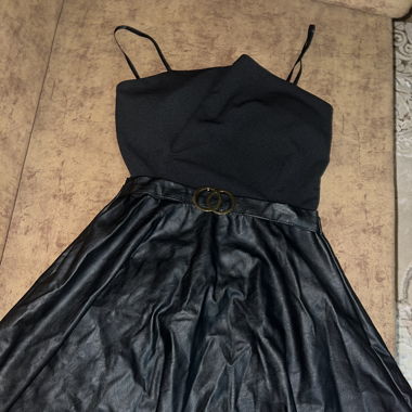 Lederkleid