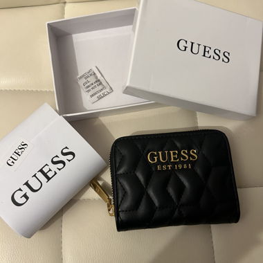 Guess Portemonnaie Geldbeutel schwarz