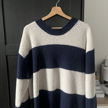 Gestreifter Pullover 