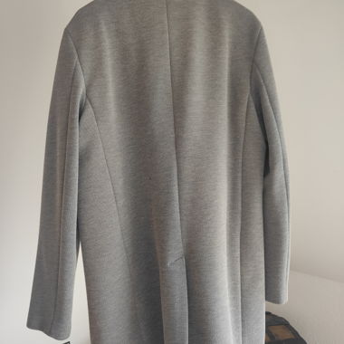 Manteau gris chiné 