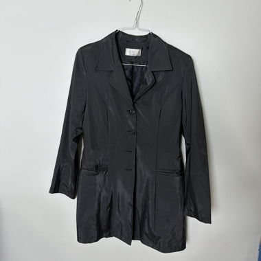 Schwarzer Blazer aus den 1970er-Jahren