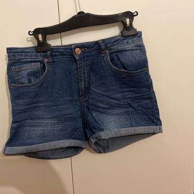 Blue Denim Shorts