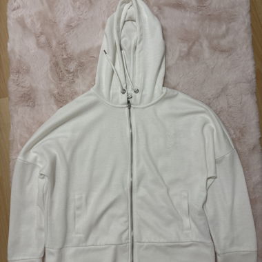 Tom TailorWeisse Zip-Hoodie