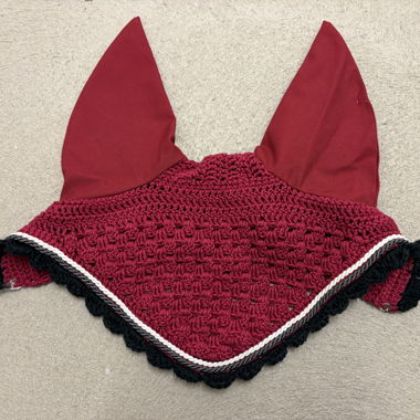 Bonnette anti-mouches pour chevaux