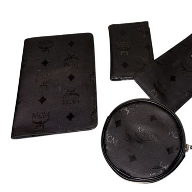 Vintage Original MCM Set Black 4-piece Unisex