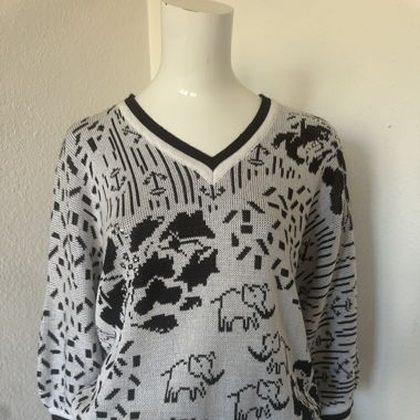 Vintage knitwear sweater 