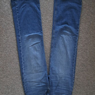 Pantaloni in jeans blu