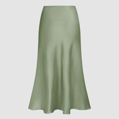 Green maxi skirt - Cider 