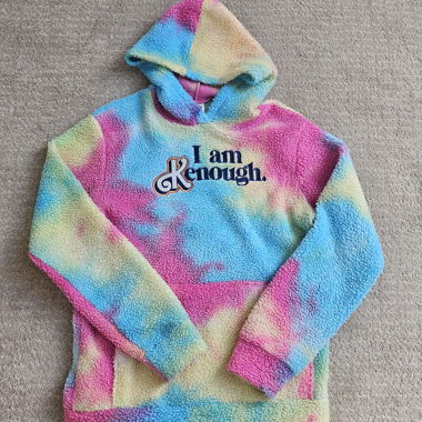offizieller „I Am Kenough“ Tie-Dye-Hoodie