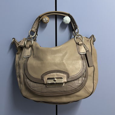 Sac à main Coach beige