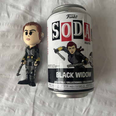 Funko Soda Figure Black Widow