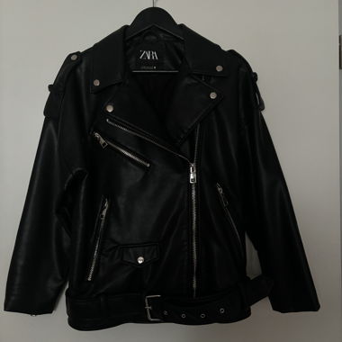 Giacca in ecopelle Zara