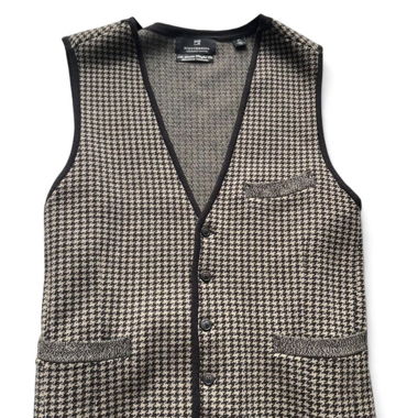 Gilet SCOTCH&SODA XL, motif pied-de-poule